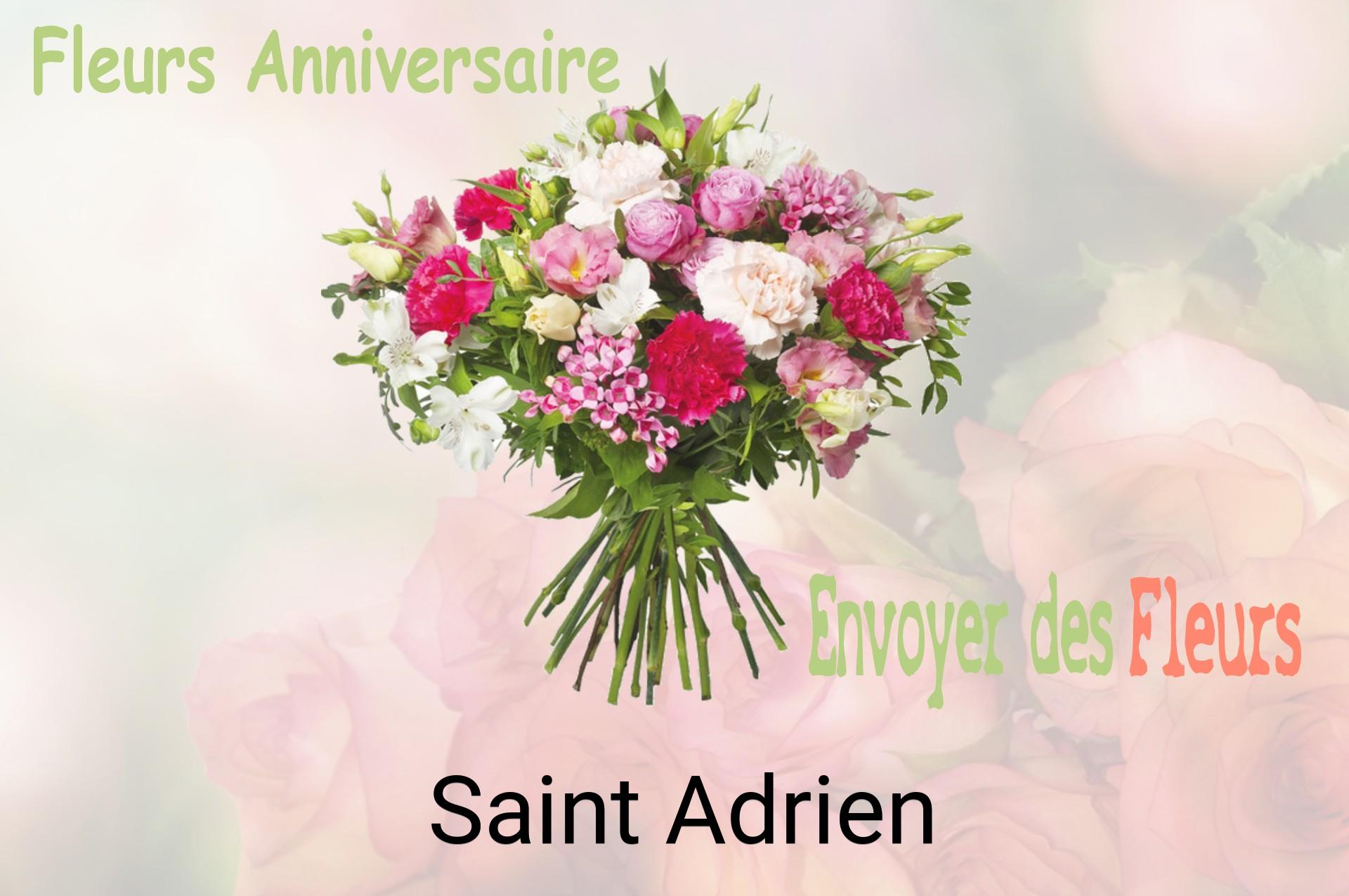 Bouquet de fleurs d’anniversaire livré à Saint-Adrien