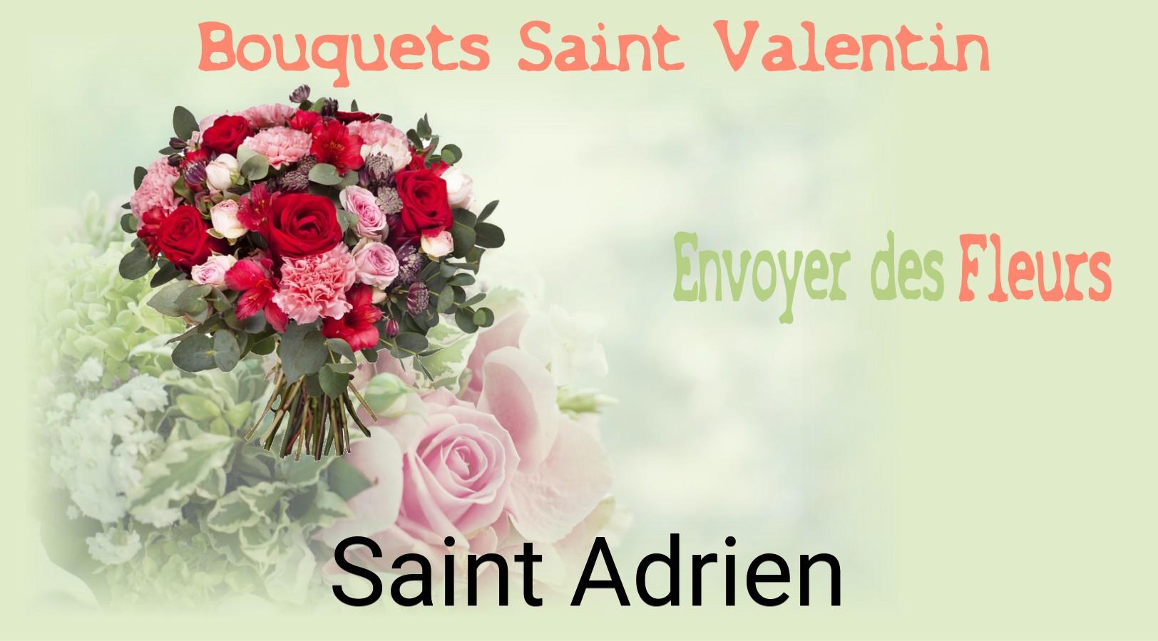 Roses de Saint-Valentin livrées à Saint-Adrien